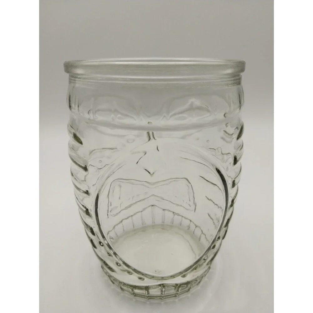 Libby VTG  Glass Tiki Mug 4.5 Inch Tall Decorative Drinkware Barware Collectible